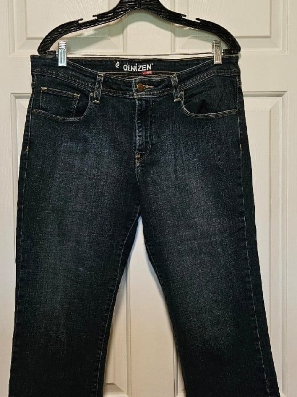 Denizen from Levi's Men's Straight Leg Jeans in Dark Indigo